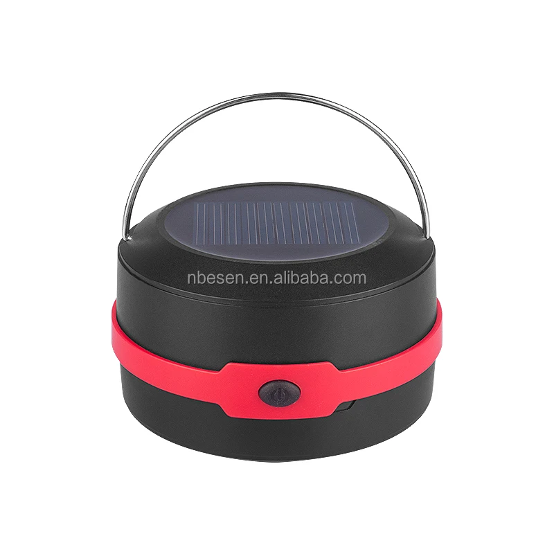 Wholesale Solar USB Charging Portable Folding Powerful Lamp Solar Tent LED Camping Lights