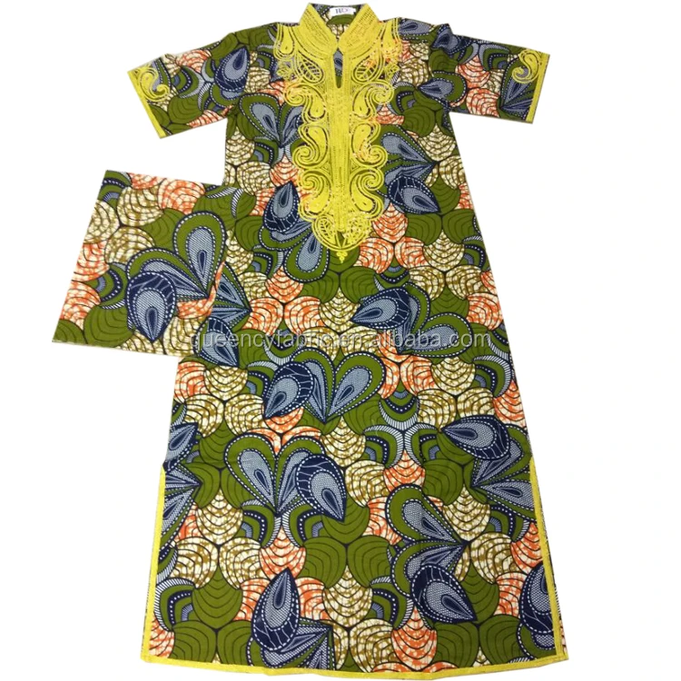 
Queency Wholesale Brocade Clothing African Wax Print Ankara Style Dresses for Nigerian Women 