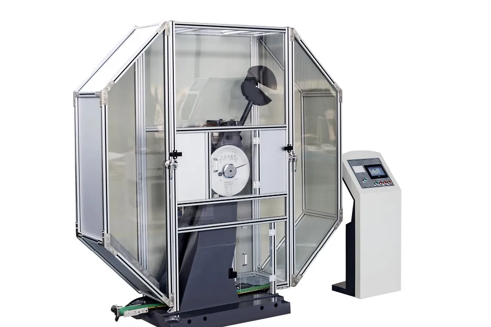 Metal material Charpy notched impact test 150J to 300J U type impact testing machine