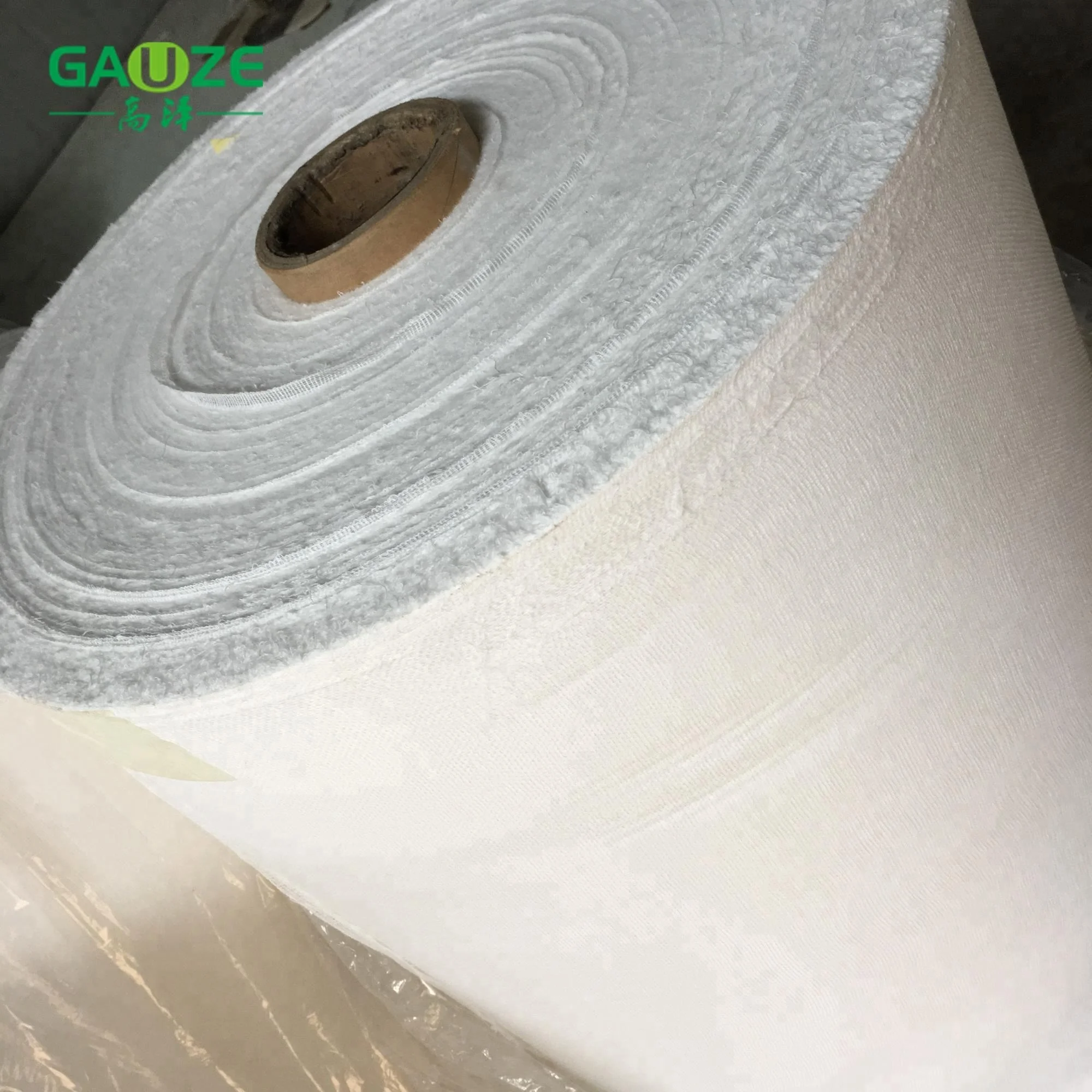 Medical 100% Organic Cotton Large Gauze Roll Wholesale Absorbent White Cotton Fabric Jumbo Rolls
