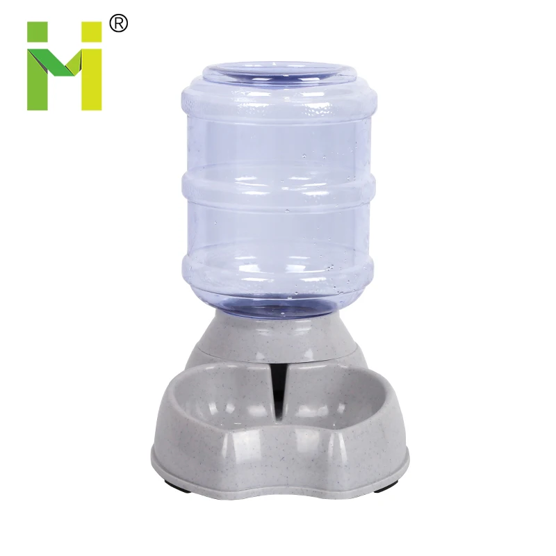 Personalized 3.8L Automatic Dog Water Bowl Eco-Friendly Plastic PP Rounded Small and XL Sizes for Food and Water Supply