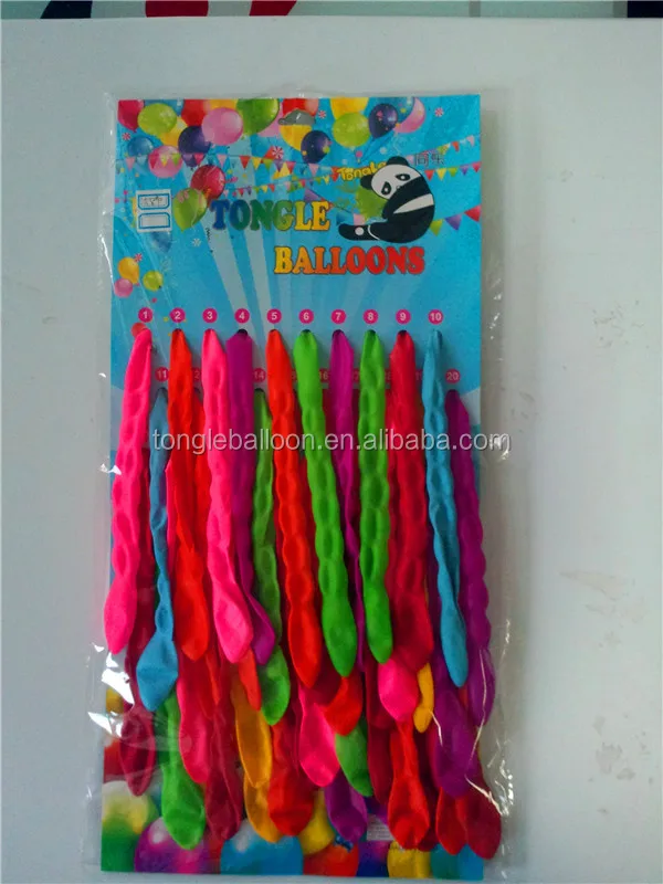 
long balloon/ latex 8 shaped balloon manufacturer 