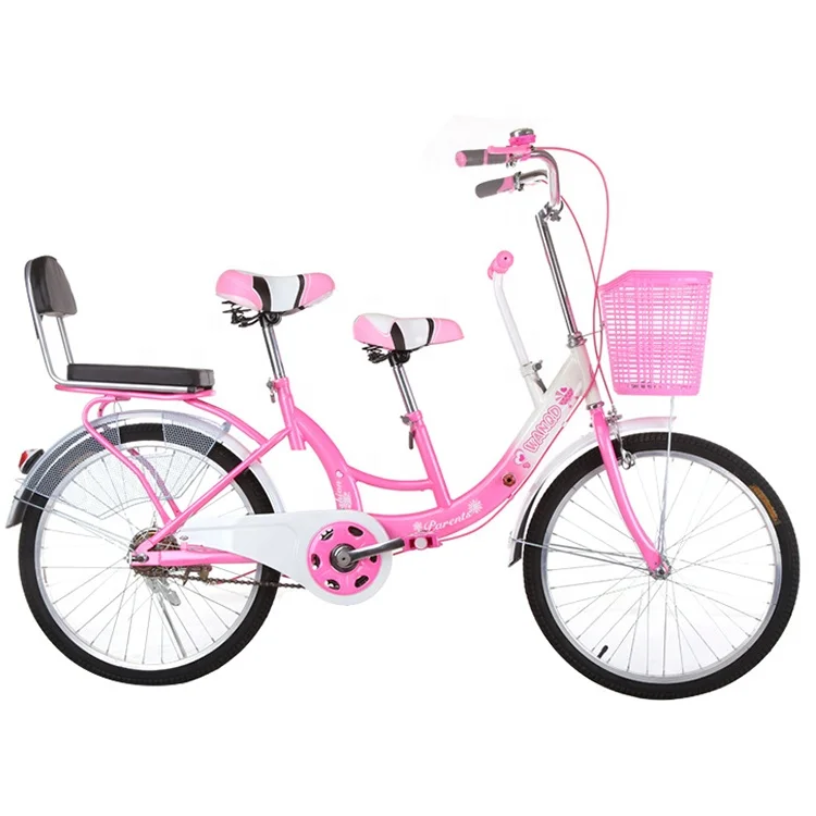 26 24 City Bike with Cushion for Mother and Baby
