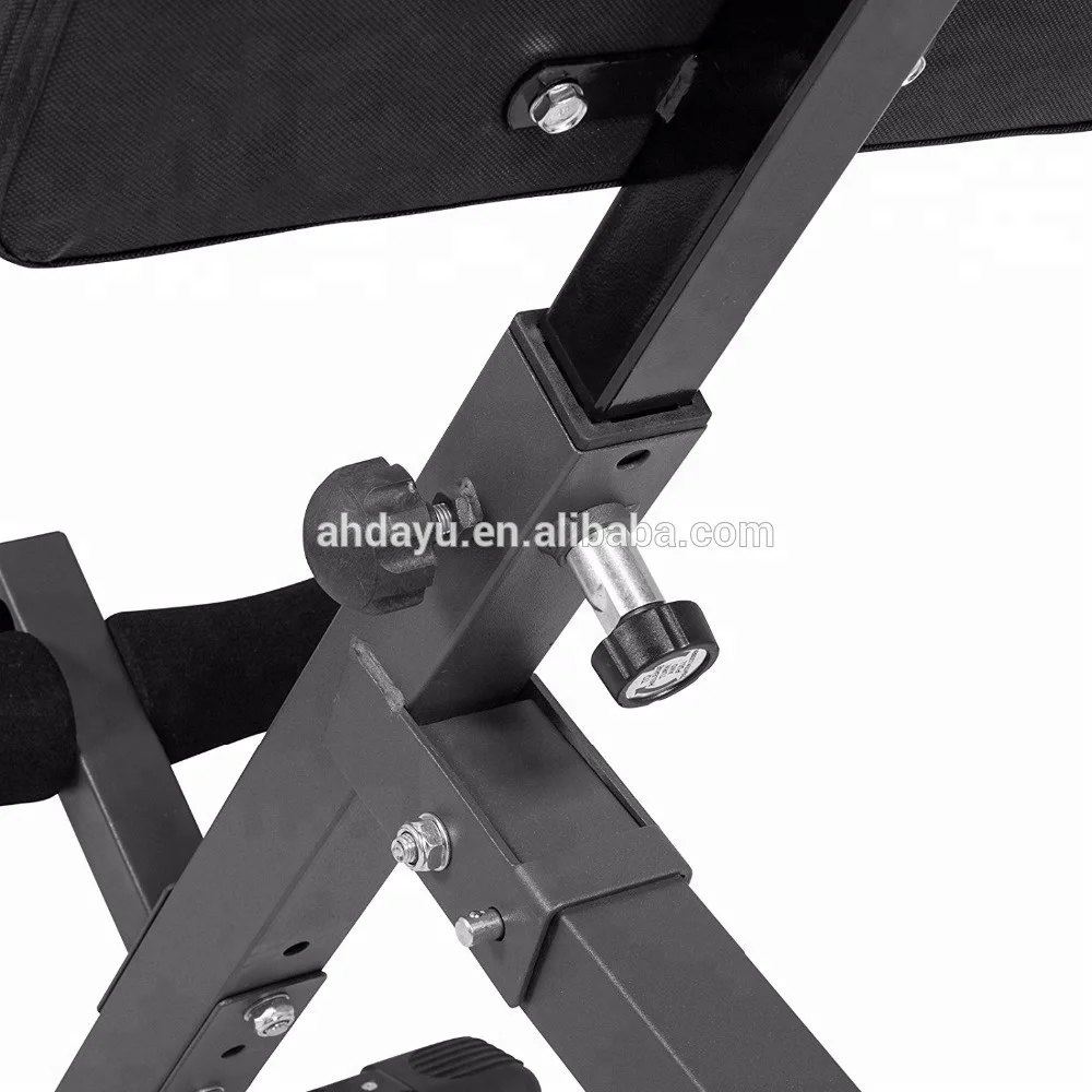 Abs back hyper extension exercise bench roman chair X strength training