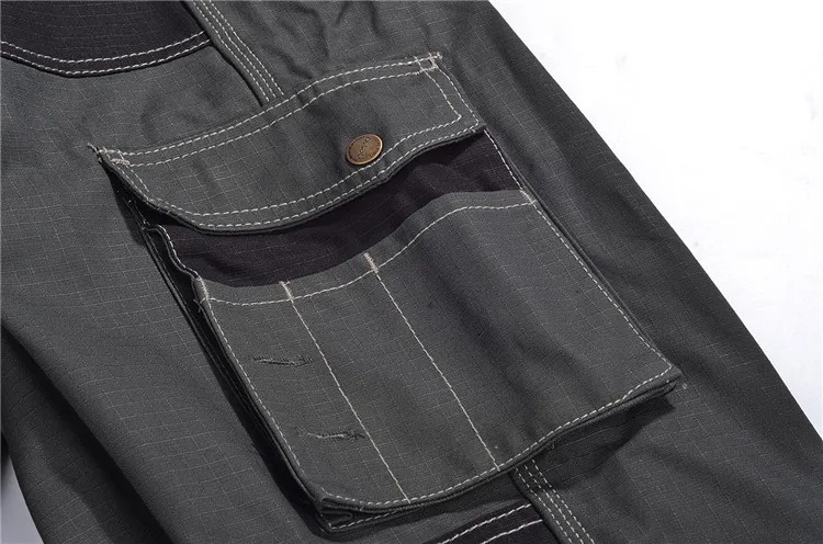 
cotton overall suit ripstop bib man safety overall uniform workwear 