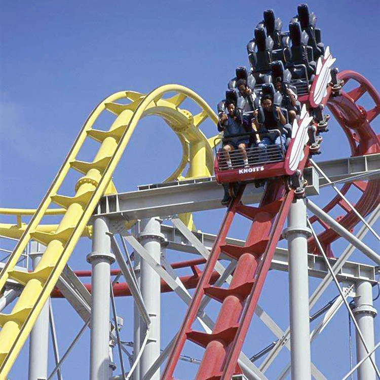 
thrilling city park games large roller coaster made by factory 