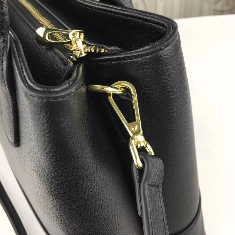 
New Design Leather Handbag brand Structured Briefcase Satchel Handbag 
