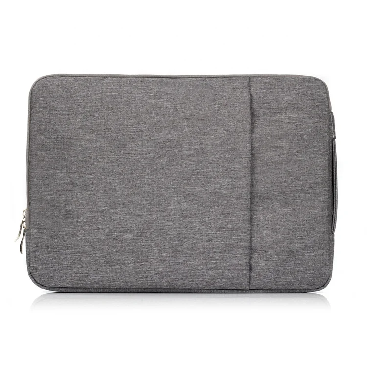 Custom multifunction canvas simple waterproof portable laptop bag for Macbook Lenovo Dell HP 13 inch