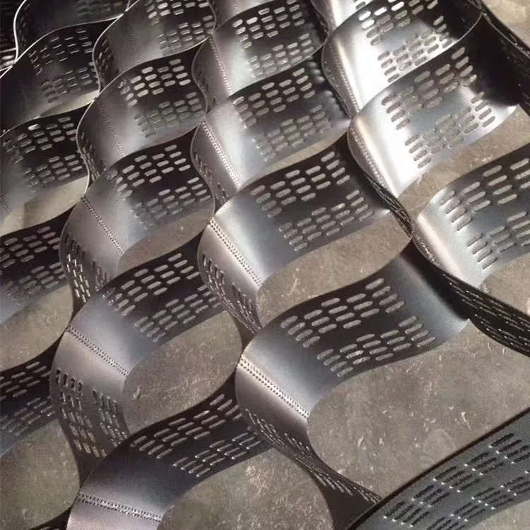 high quality plastic gravel stabilizer/soil stabiliser/downstream rain drainage perforated geocell
