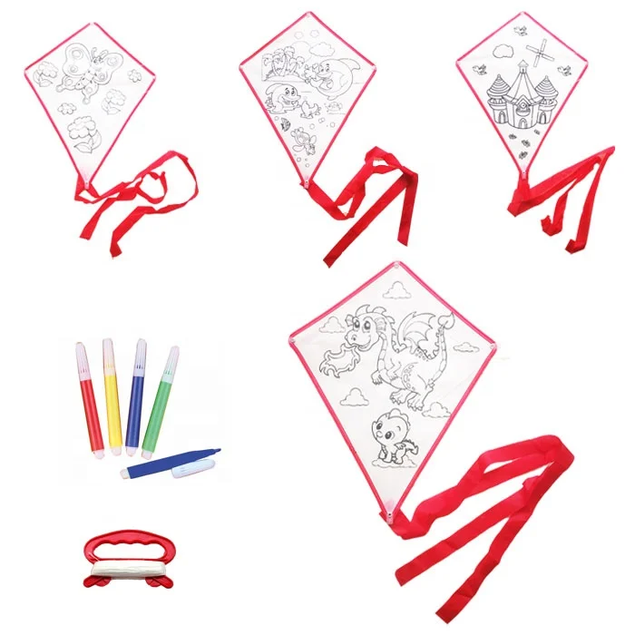 Kids gift diamond shape  DIY  toys kite
