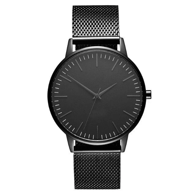 mens watch quartz custom logo watches for my brand name logo custom printed watch