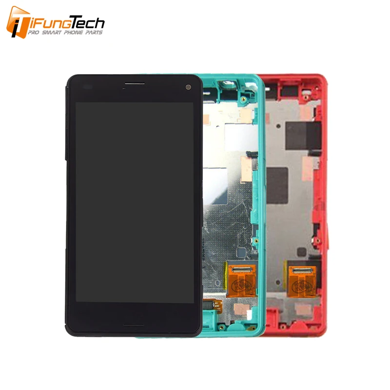 Original Mobile Phone LCD for Sony Xperia Z3 Mini LCD with Digitizer Assembly for Sony Z3 Compact D5803 D5833 M55W Display
