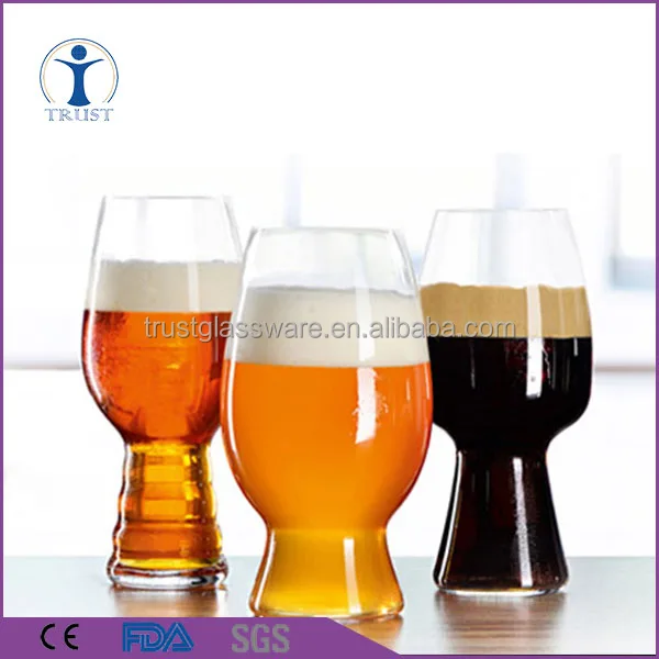 clear custom pint wedding beer mugs cheap hand blown antique classic cooling ipa beer glass cup