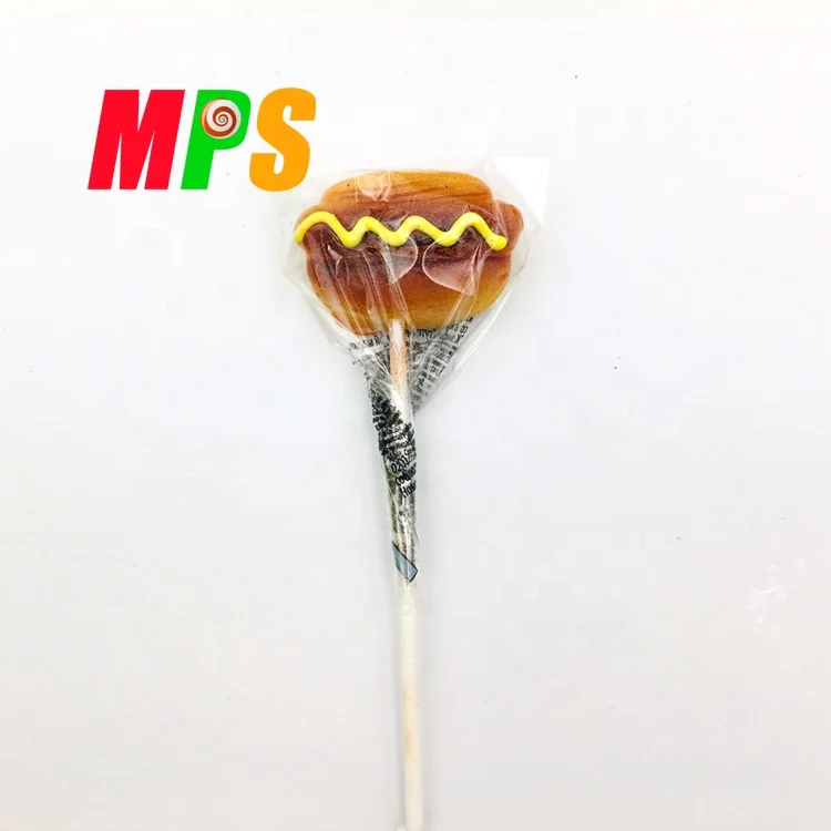 12g US Fast Food Culture Shape Hard Candy Lollipop Sweet Wholesale Peppermint,fruity Flavor Bottle Packaging Gift Packing Normal