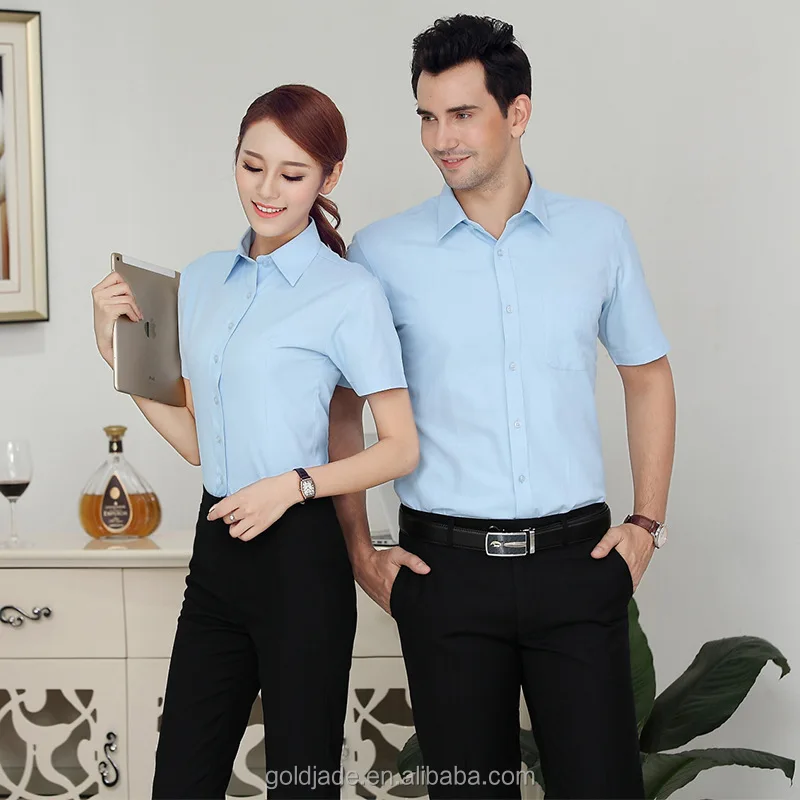 
High quality Office dress shirts stylish uniform for men workwear office uniform designs for women 