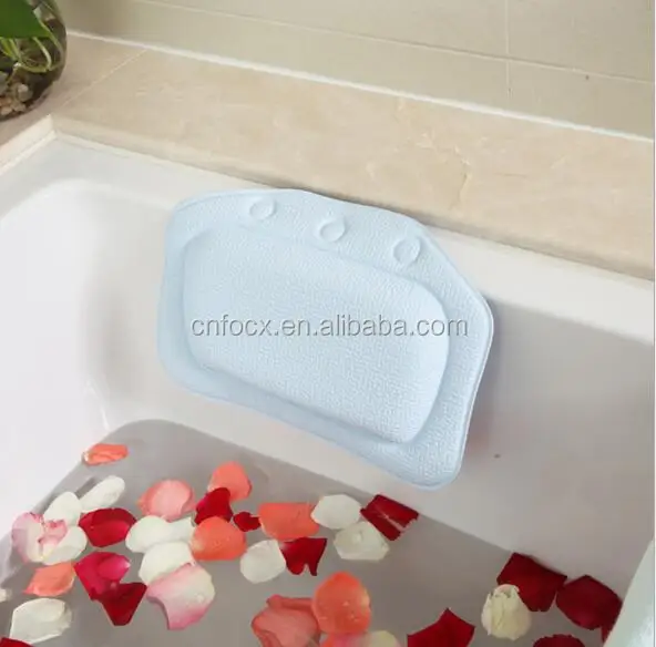 Bathroom Bath Tub Bath Pillow / bathroom Headrest pillow / plastic bath pillow