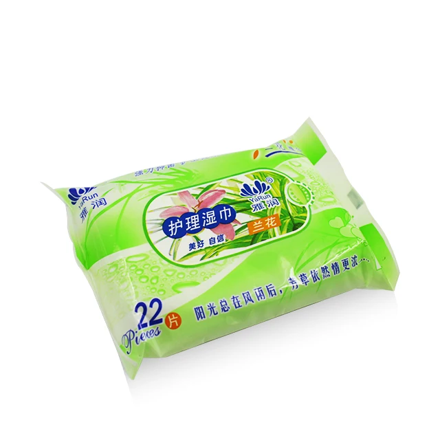 HaiJie Customized Fragrance Women Vaginal Wet Wipes