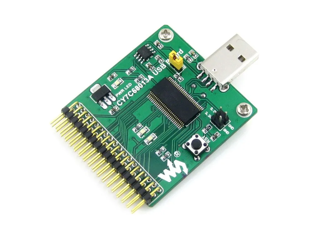 Модуль разработки USB CY7C68013A, модуль связи USB со встроенным микроконтроллером 8051
