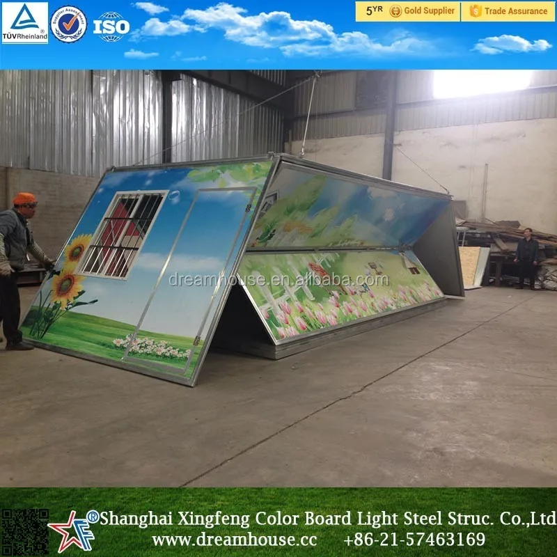 Разборные каркасные мини складной контейнер дом производитель