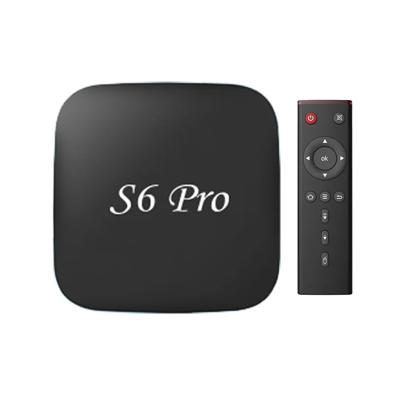 Шэньчжэнь китая фабрики bluetooth streaming s6 pro мали 450 8 gpu quad core android 6.0 rockchip rk3229 smart tv коробка