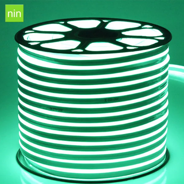 2835 SMD RGB Led Neon Flex 110V 120V 220V 230V LED Neon Rope Tube Light IP65 100M