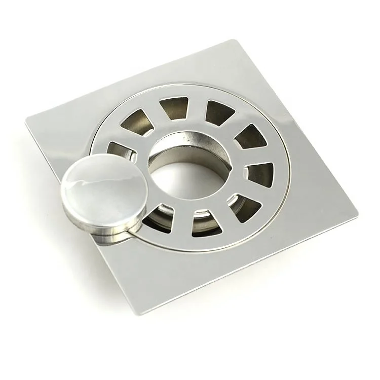 KEDAH Sanitary Ware Factory Bathroom Hair Catchener Wash Machine 4 inch Stainless Steel Floor Drain Anti odor