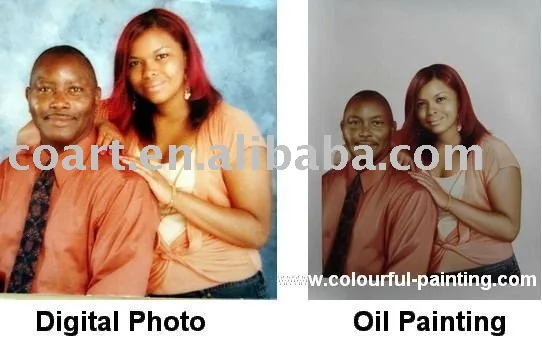 Portrait Oil Painting from Photo