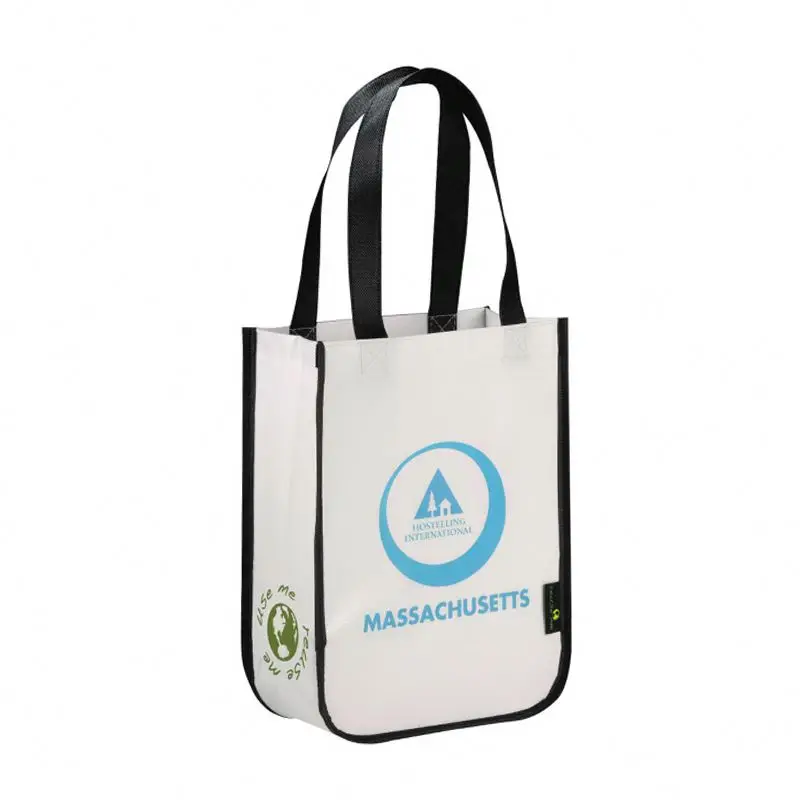 
Eco-Friendly Customized Promotional Non Woven Bag/Non woven Shopping Bag/lulu lemon Non-woven Tote Bag round corner tote bag 