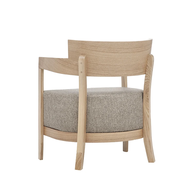 Japanese style wooden dining chair low japanese sofa chair