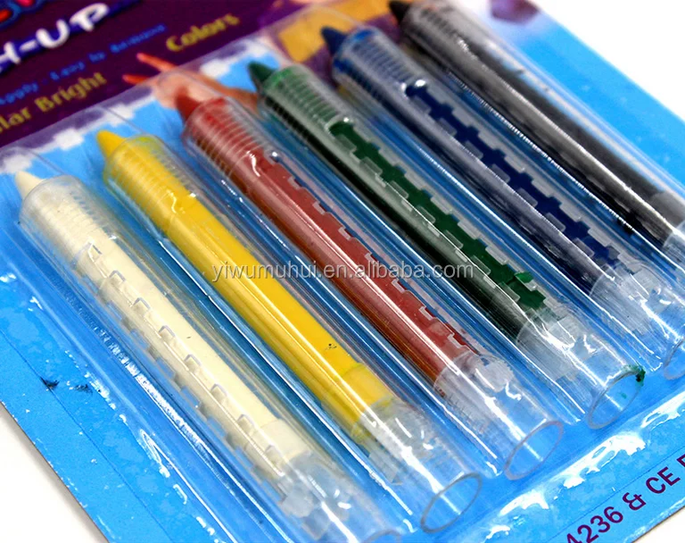 Rainbow Kids Face Paint,hot selling neon bright colors face body paint set make up face paint non toxic kids pain