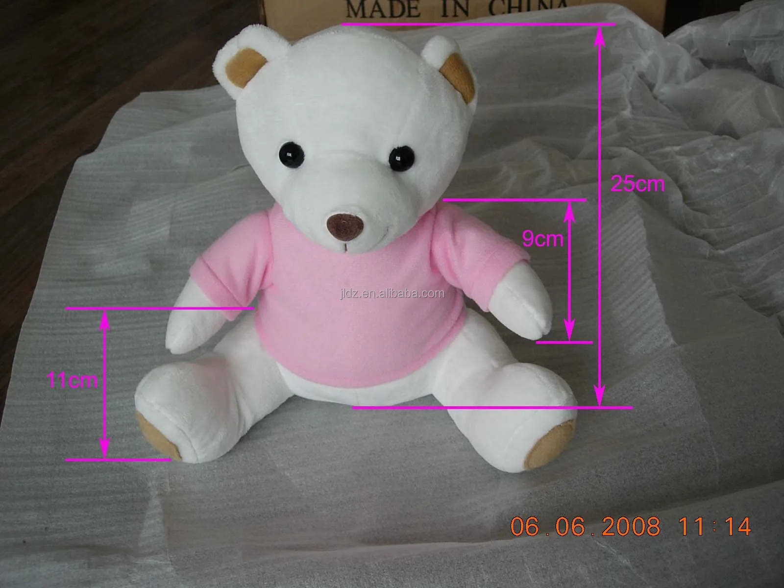 Customized Funny talking plush teddy bear with sound box