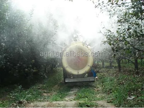 top quality high efficient tractor PTO use garden orchard trailer boom tank air blast sprayer 1500L with Italy diaphragm pump