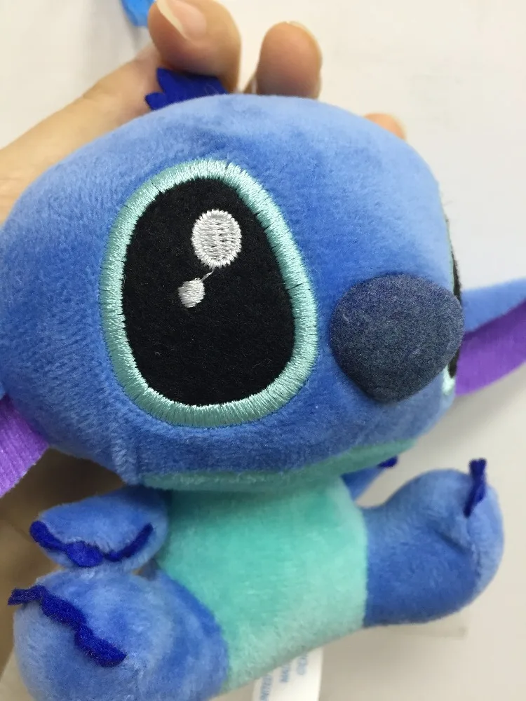HI In Stock plush toys Stitch stuffed toys keychain with soft plush on promotion