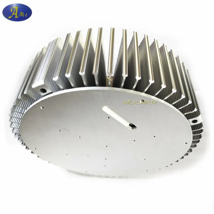 Aluminum die casting heat sink LED lighting fixture cast led heatsink die stamping with CNC OEM service