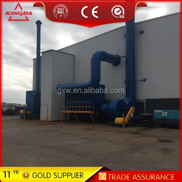 
sand blasting booth room for truck body 