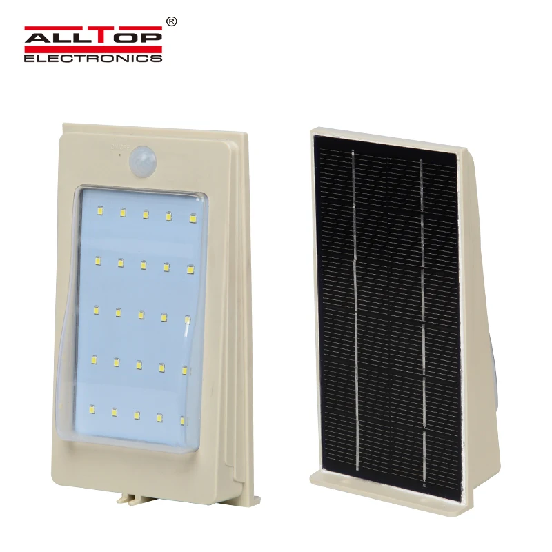 ALLTOP 2021 Popular Solar Lighting Outdoor Garden Wall Mounted Sensor LED Solar Wall Light