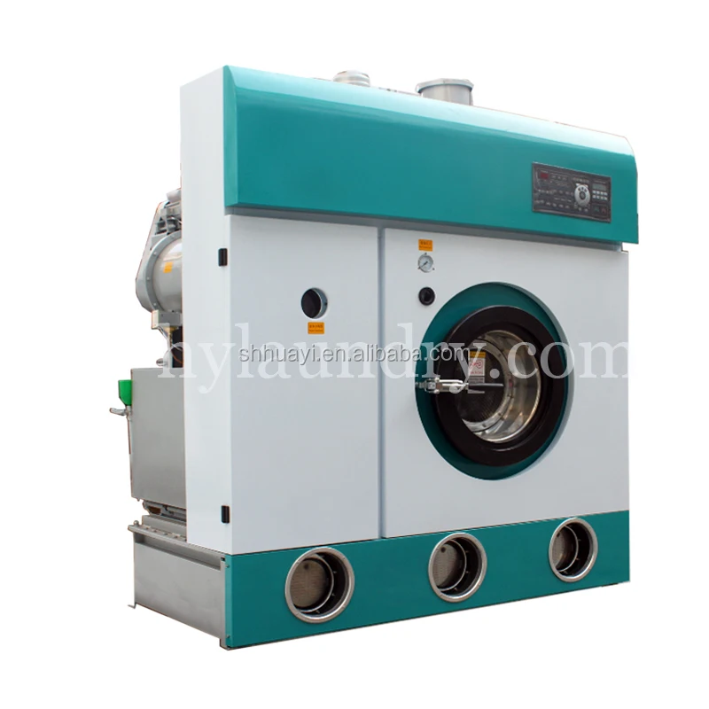 Full closed hydrocarbon dry cleaning machine with price or perc. solvent available