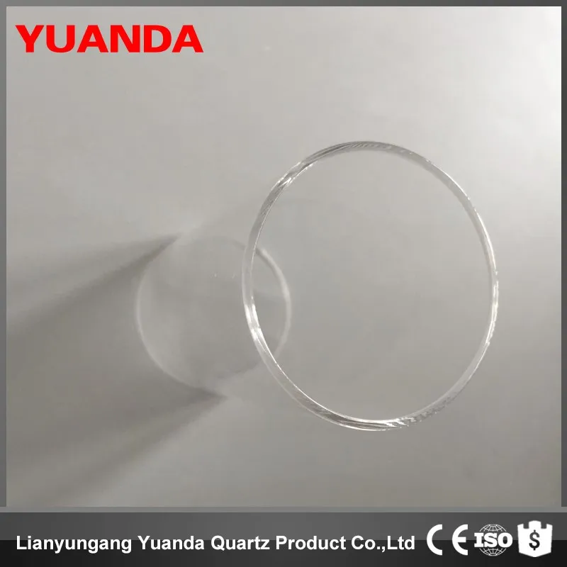 Клиент сделал большого диаметра трубки из кварцевого стекла стирки и сушки оборудования