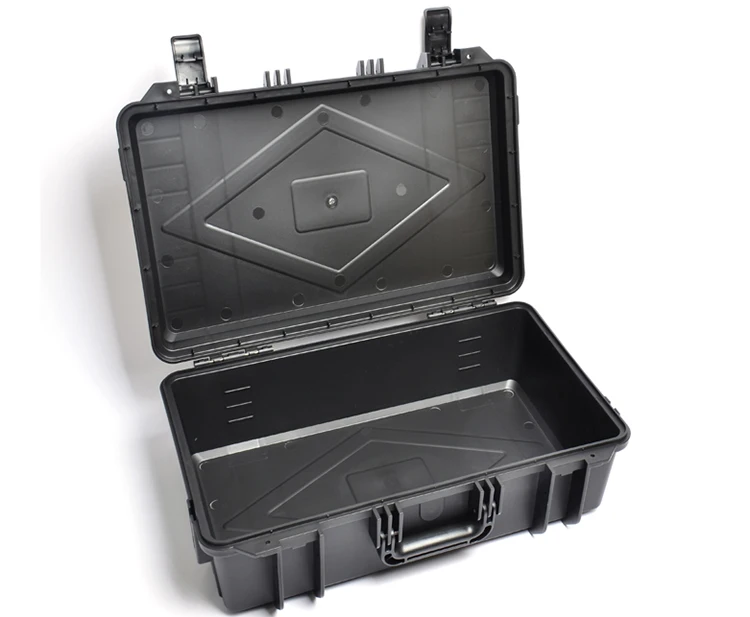 Big Container Plastic Tool Storage Case Plastic Hand Carry Case Hard Shell Equipment Box With Handle