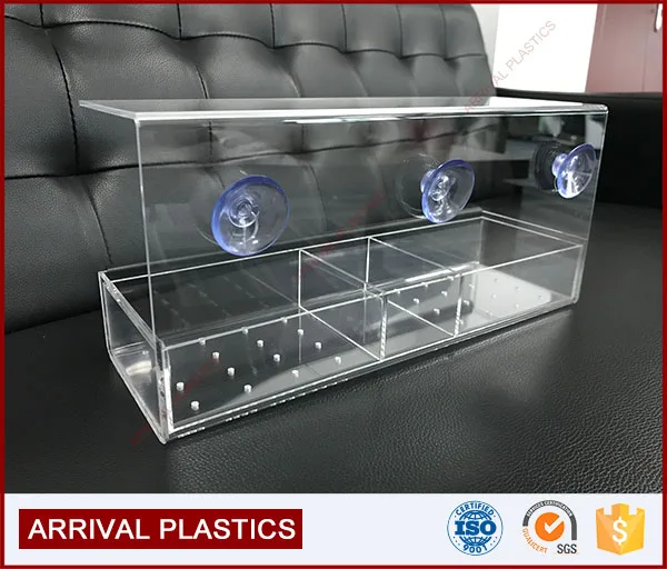 wholesale humming pet water wall mount acrylic window hanging bird feeder