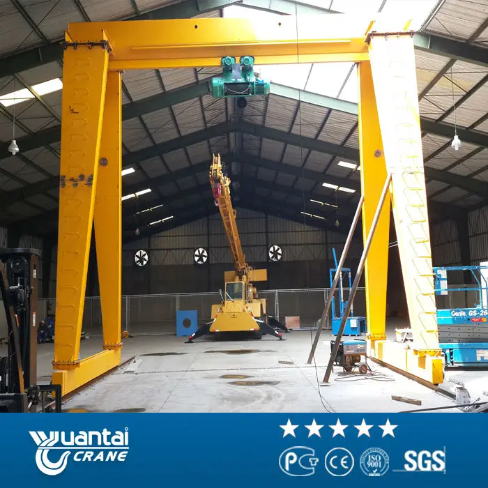 design calculation hoist price China monorail 10 ton 15 ton 16 ton single beam girder gantry crane