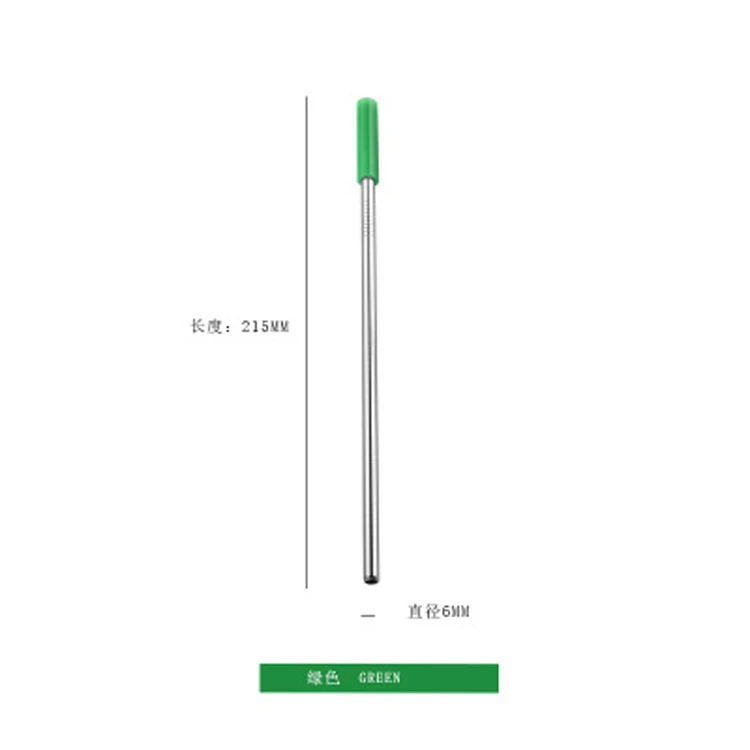 Straws Stainless Steel Colorful Silicone with Silicone Tips Drinking Straws Bar Accessories Bar / Drinking / Coffee Shop Kitchen