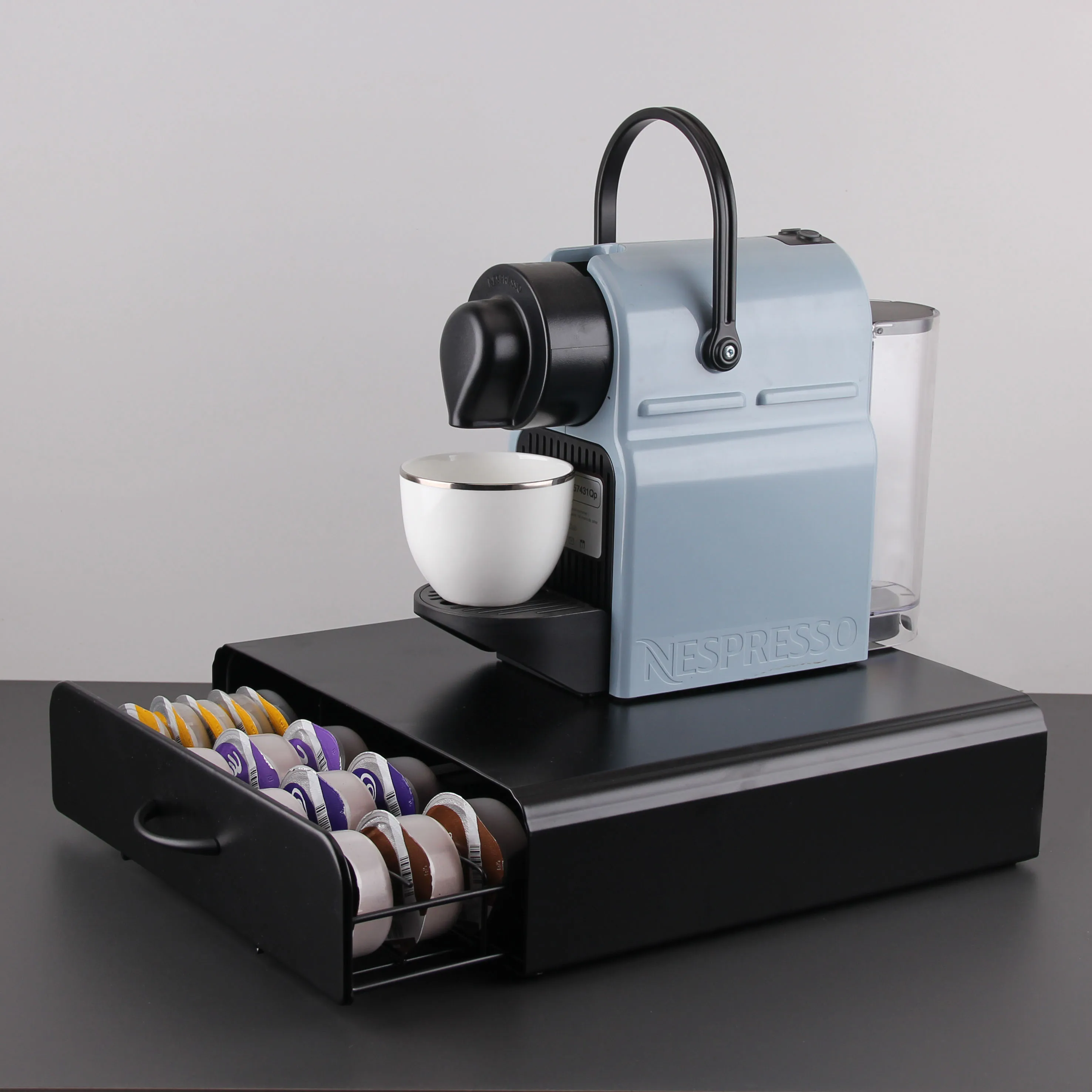 Fengyue 2022 Hot selling Tassimo Coffee Capsules holder Pod Storage drawer dispenser rack