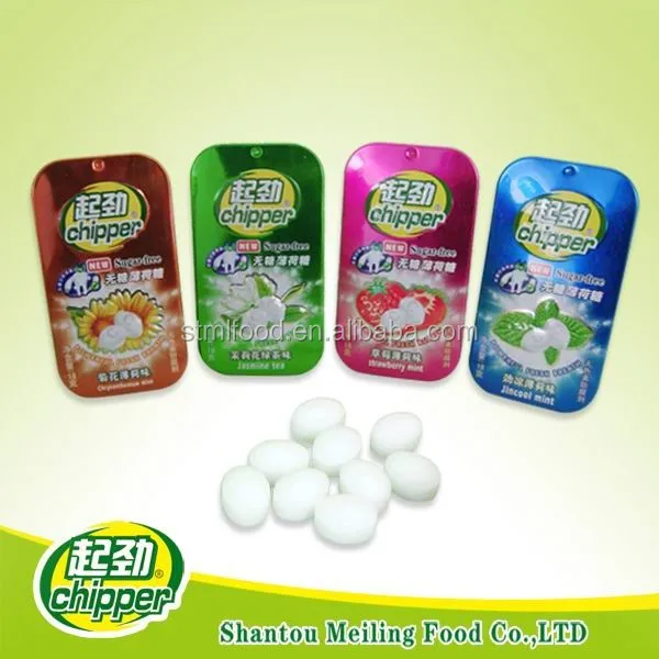 Китайский поставщик, конфеты без сахара, мята