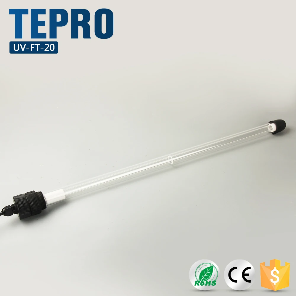 Погружной Ультрафиолетовый бактерицидные лампы UVC дезинфекции свет вод УФ-стерилизатор