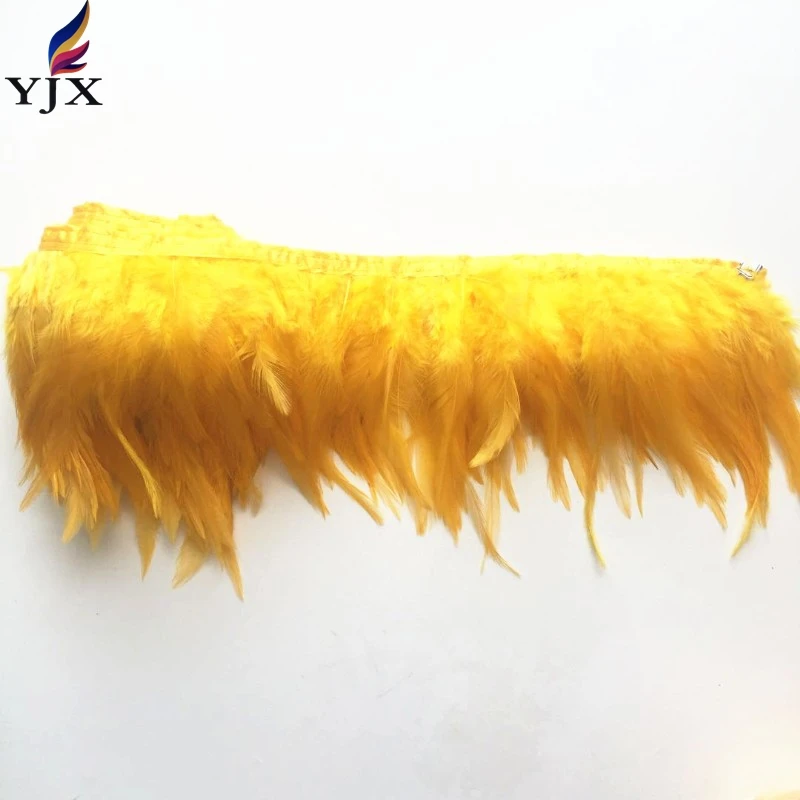 Китайский поставщик 4-6 дюймов петушиное седло обрезка перьев куриное перо отделка бахромой