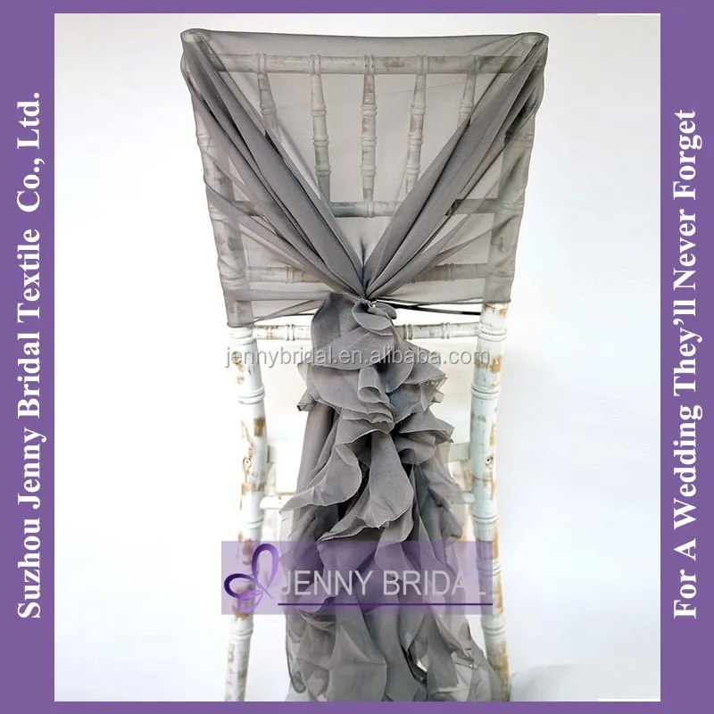 C304a1шифоновый тканевый чехол для стула с кудрявым ивовым поясом