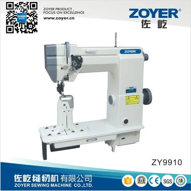 ZY9910 Zoyer computer post bed singer needle leather sewing machine