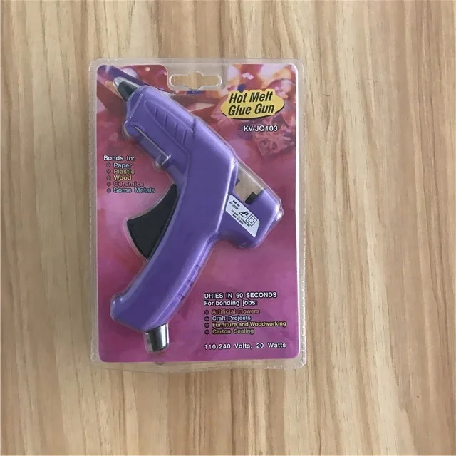 20W hot melt silicon Glue Gun for stationary, DIY