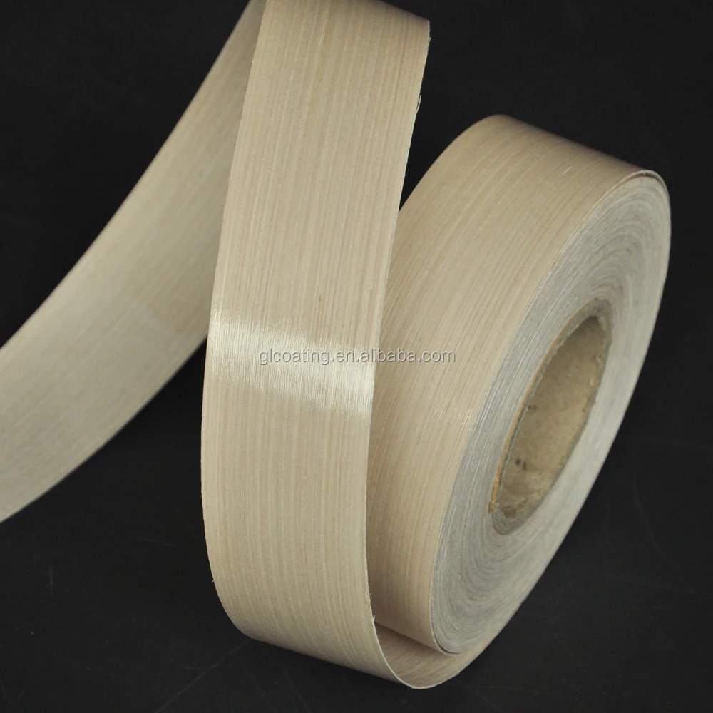 Лакированная реконструированная дубовая кромка, современная мебель, кухонные шкафы, двери, деревянный шпон